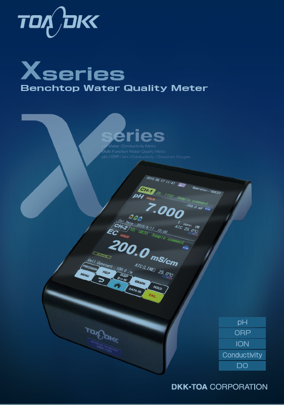 Bench Top Water Quality Meter_X SERIES